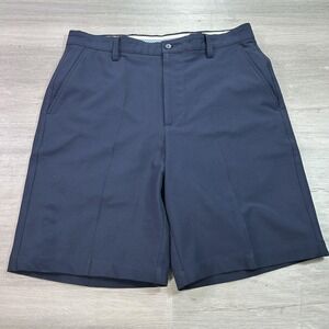 FootJoy Men's Flat Front Golf Shorts - Navy